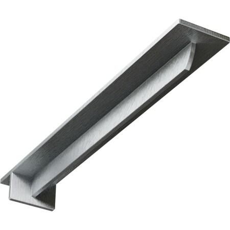 Ekena Millwork Heaton Hidden Support Steel Bracket w/ 16" Support Depth, Unfinished 3"W x 20"D x 2"H BKTM03X20X02HECRS